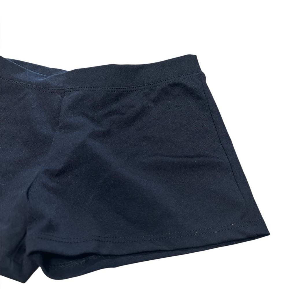 Capezio Girls’ Black Stretch Booty Shorts - Picture 5 of 11